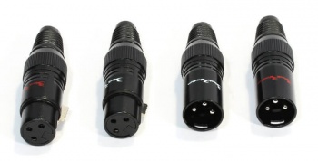 Black Rhodium Rhodium plated XLR (F) Socket